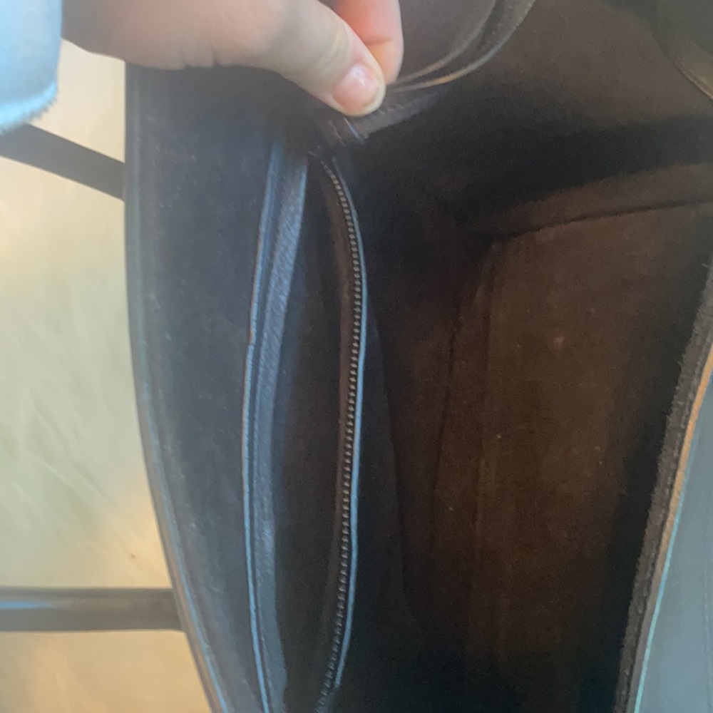 Black leather Celine bag “phantom “ - Picture 7 of 11